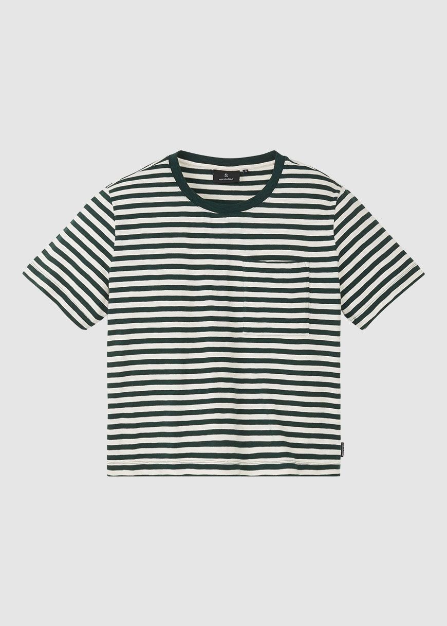 T-Shirt Waterlily Stripes