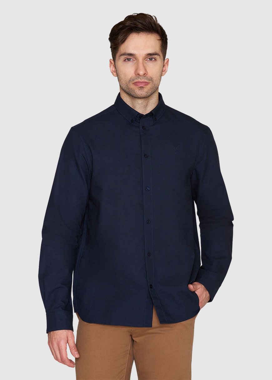 Harald Small Owl Oxford Regular Fit Shirt