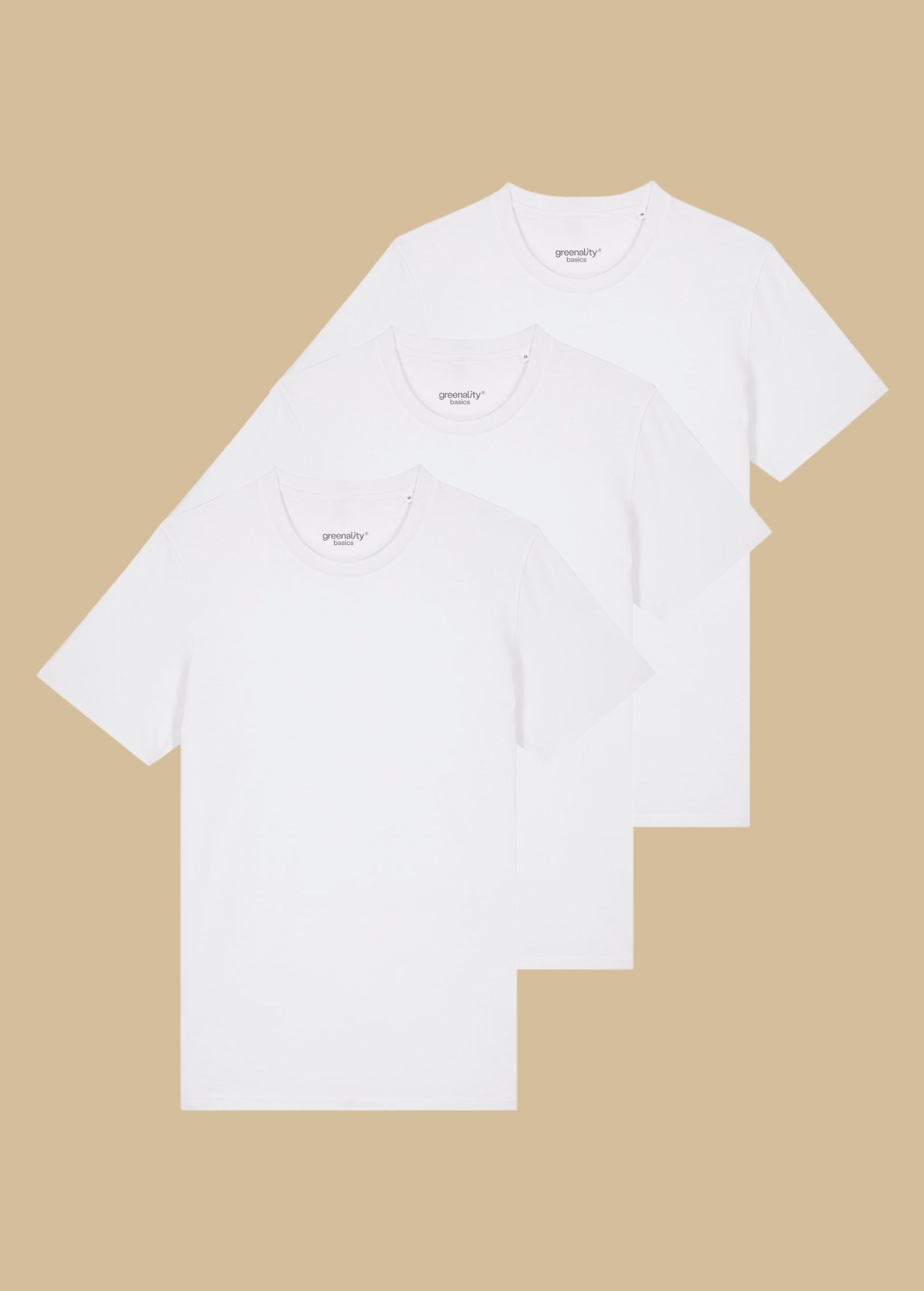 Slim Fit T-Shirt M 3er Pack