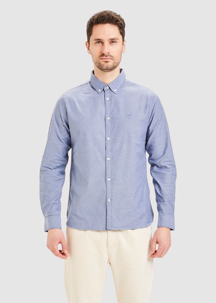 Small Owl Oxford Custom Tailored Shirt