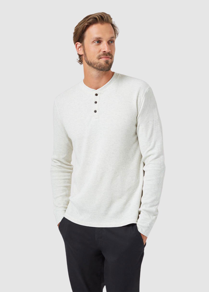 TreeWaffle Henley Longsleeve