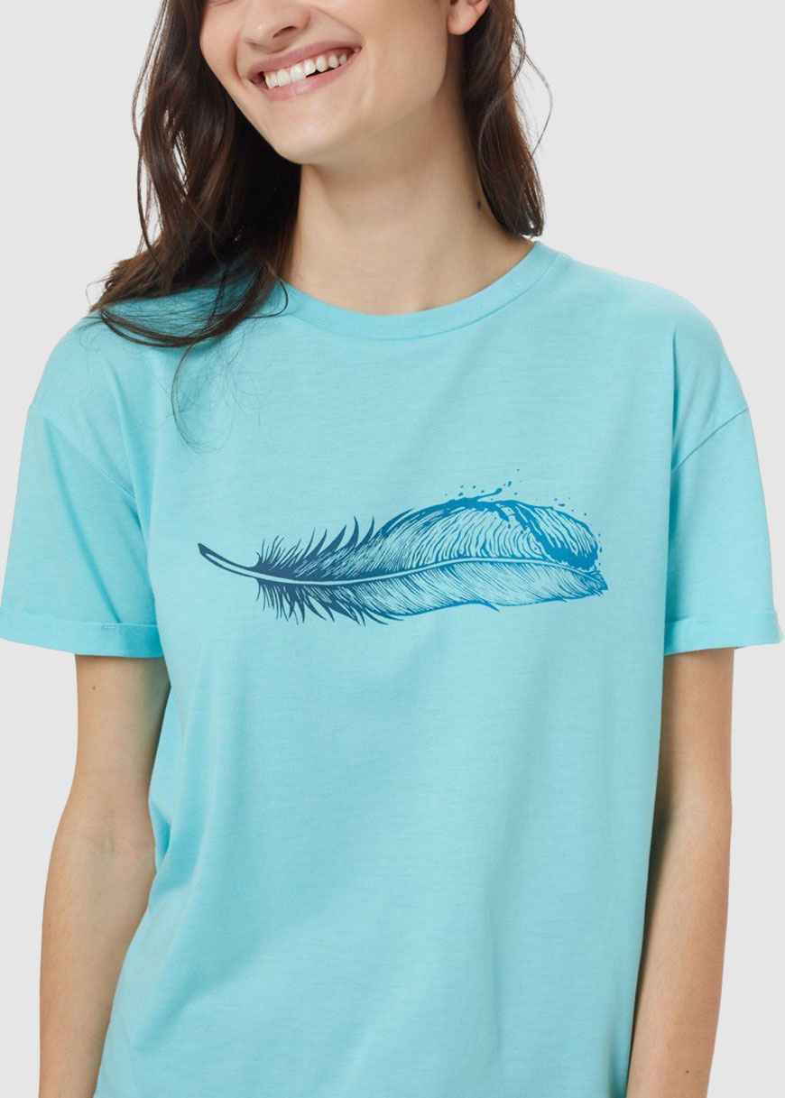 Women's Feather Relaxed T-Shirt
