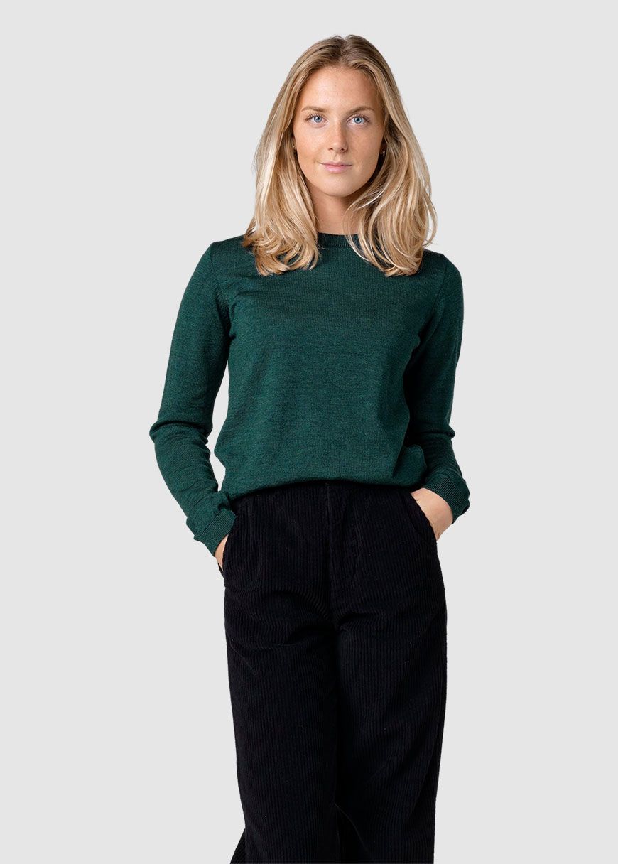 Womens Basic Merino Knit