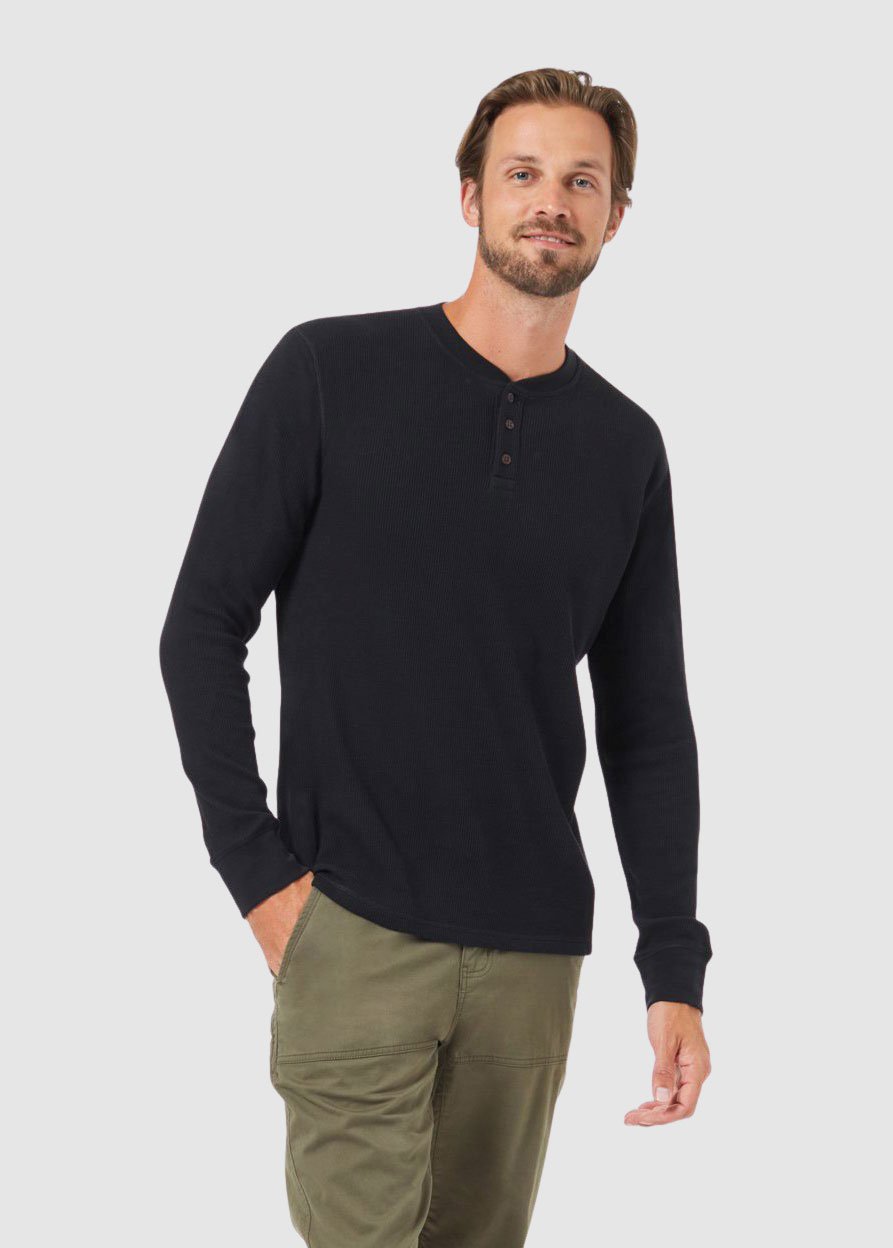 TreeWaffle Henley Longsleeve