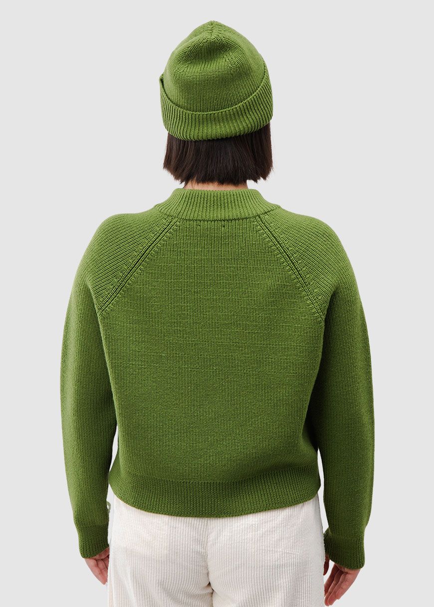 Waterfront Cropped Wool Sweater