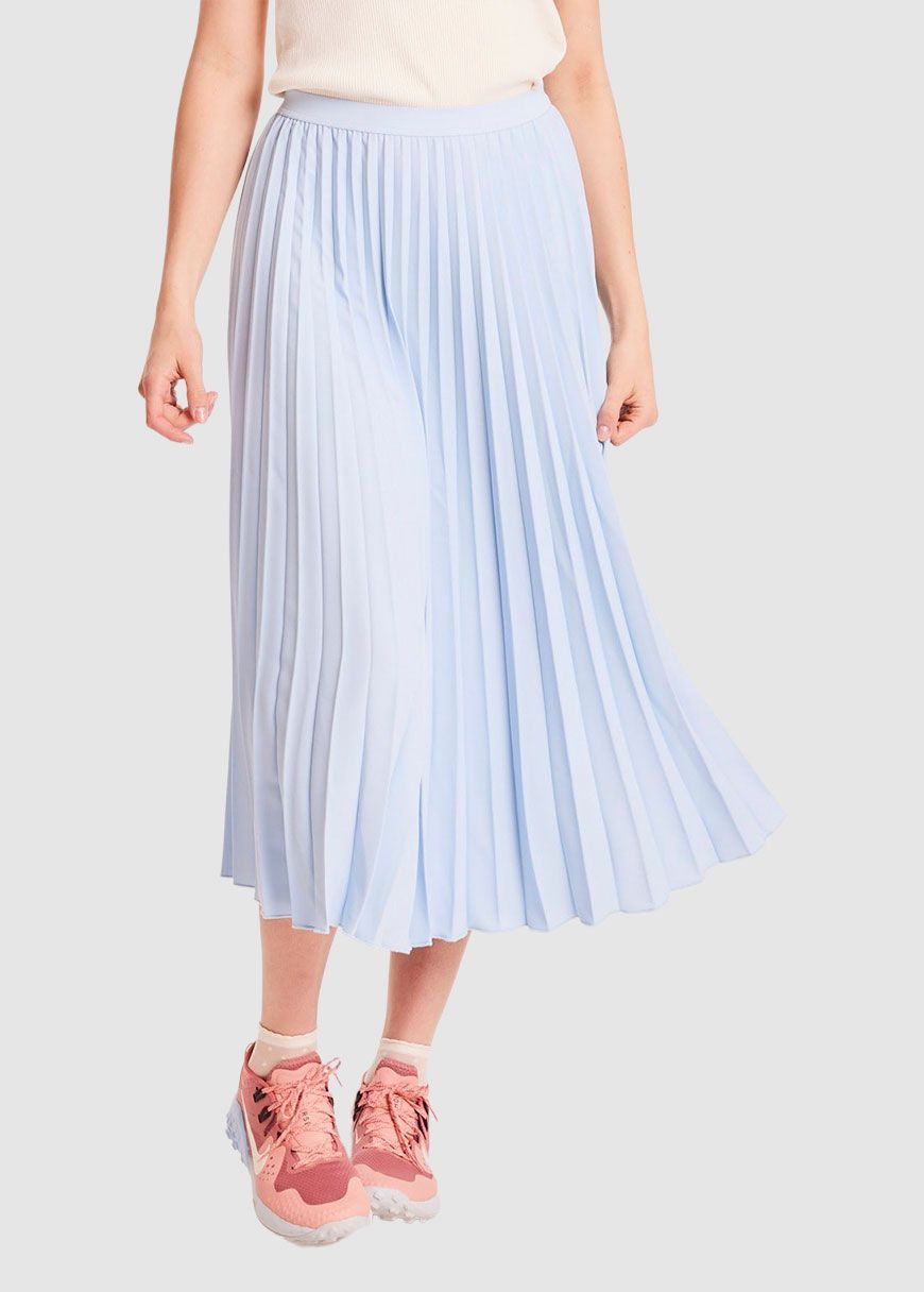 Daffodil Pleated Midi Skirt