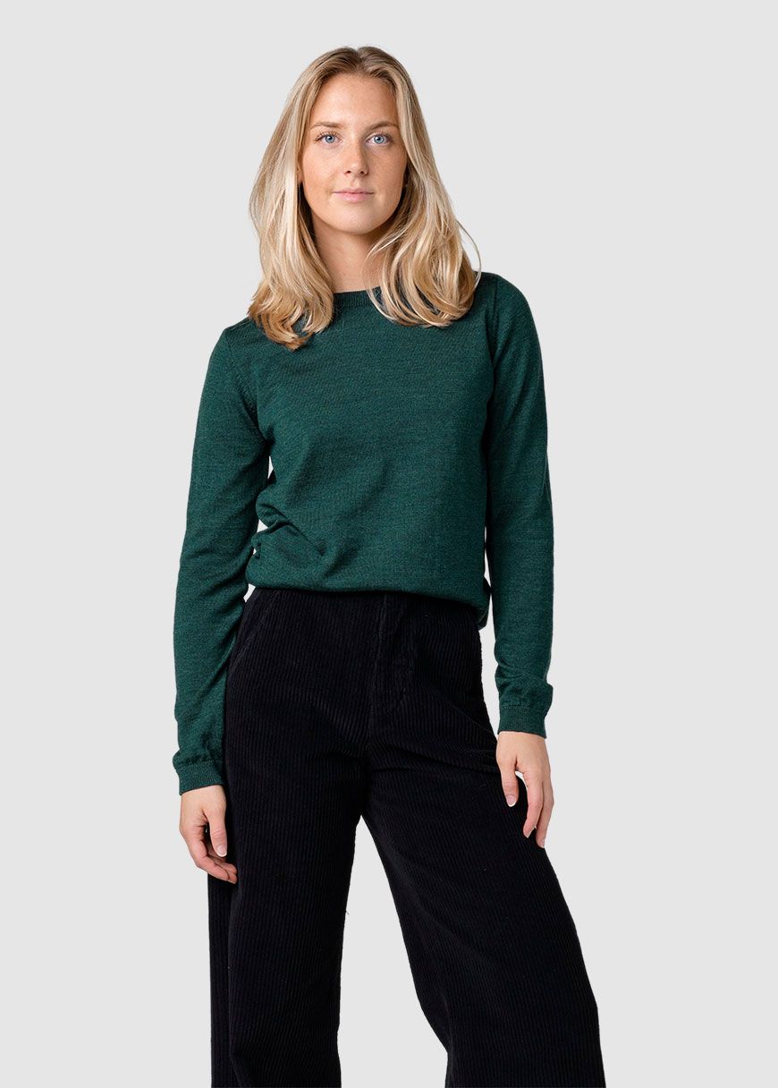 Womens Basic Merino Knit