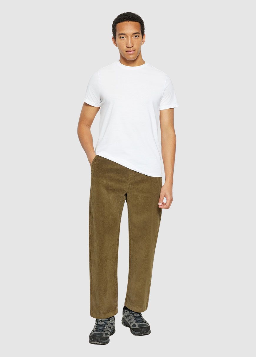 Flint Wide Corduroy Chino Pants