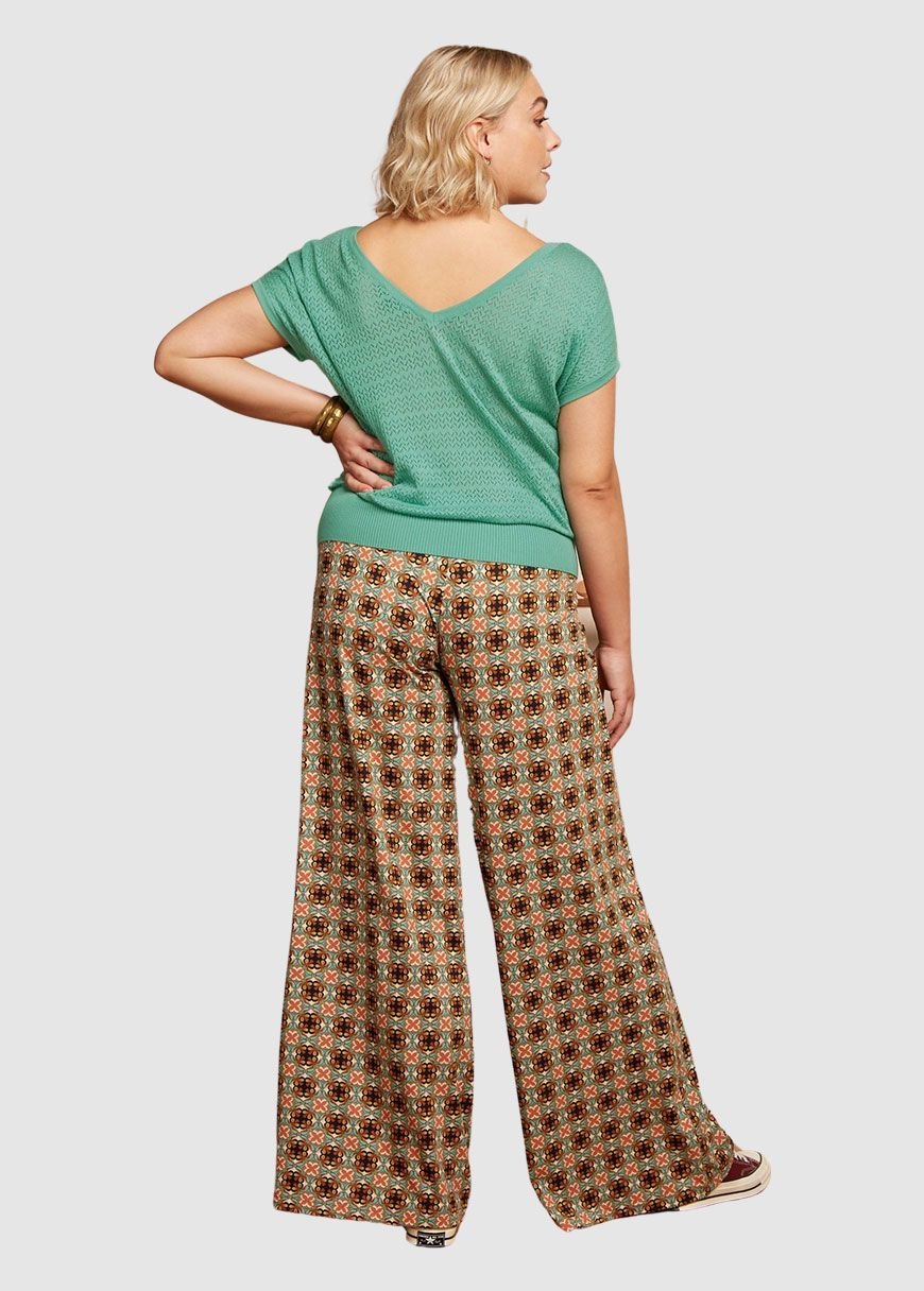 Border Palazzo Pants Casey