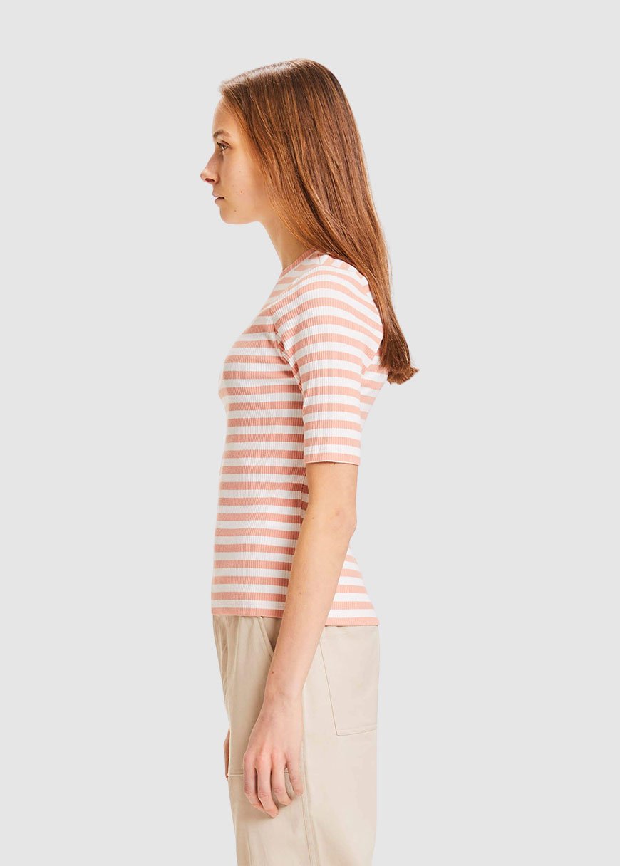 Canna Rib Tee Striped