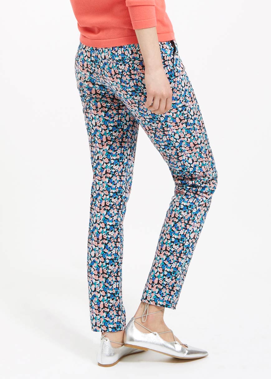 Alba Trousers Blue Multi