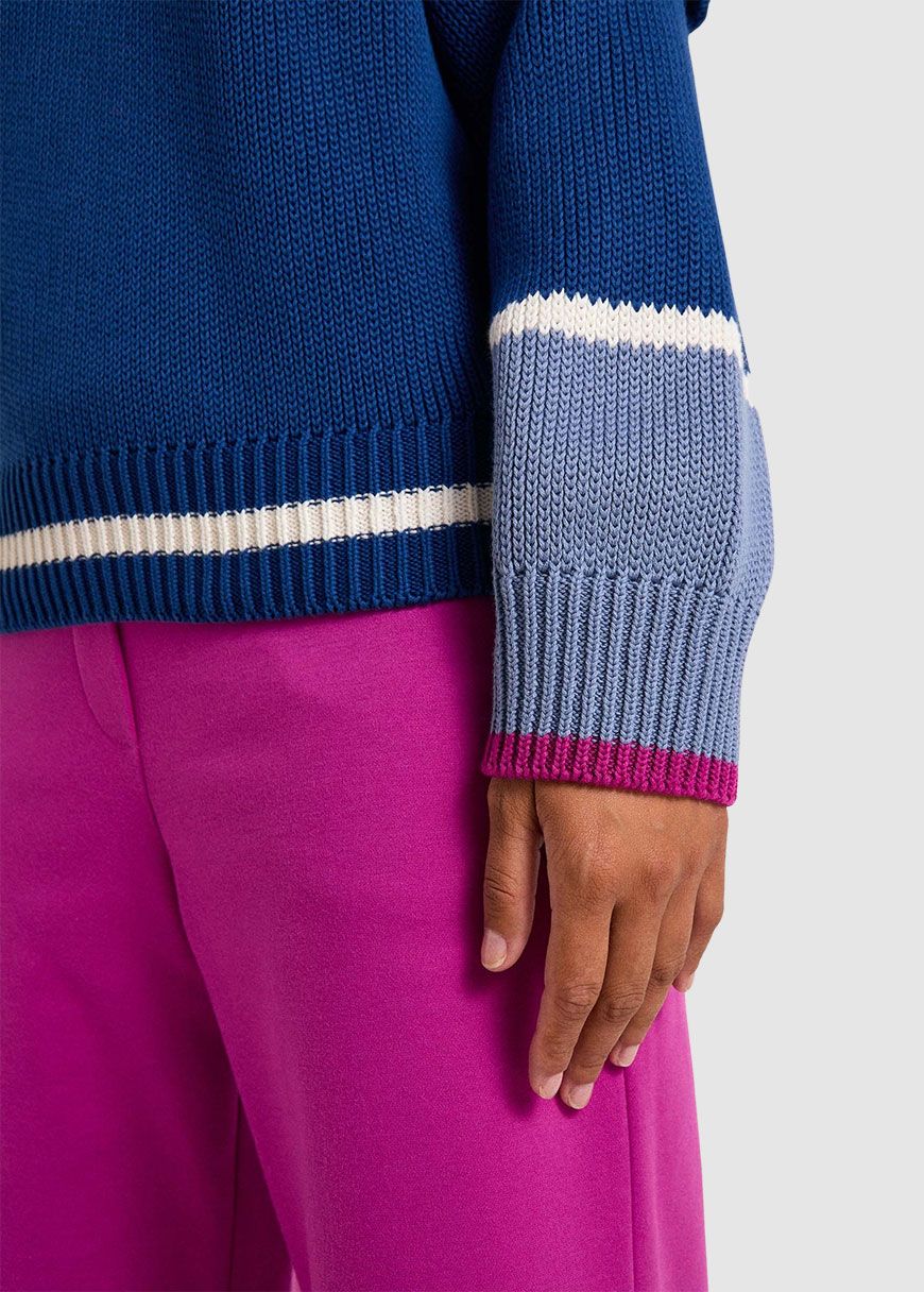 Colourblock Pullover