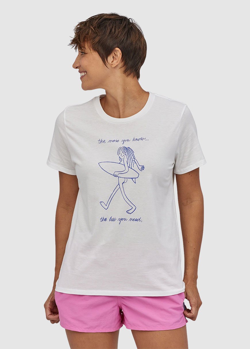 W's Skinny Dip Trip Organic Crew T-Shirt