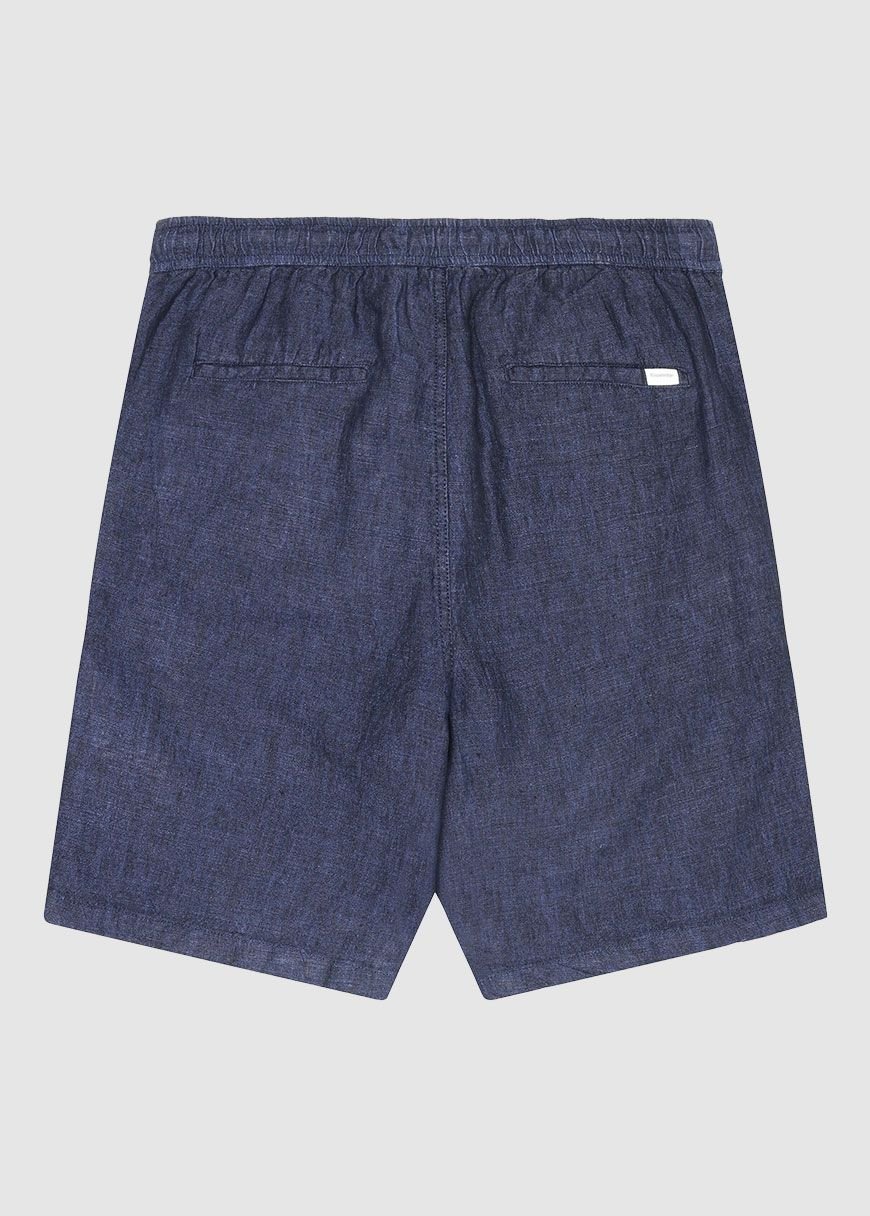 Fig Loose Linen Shorts