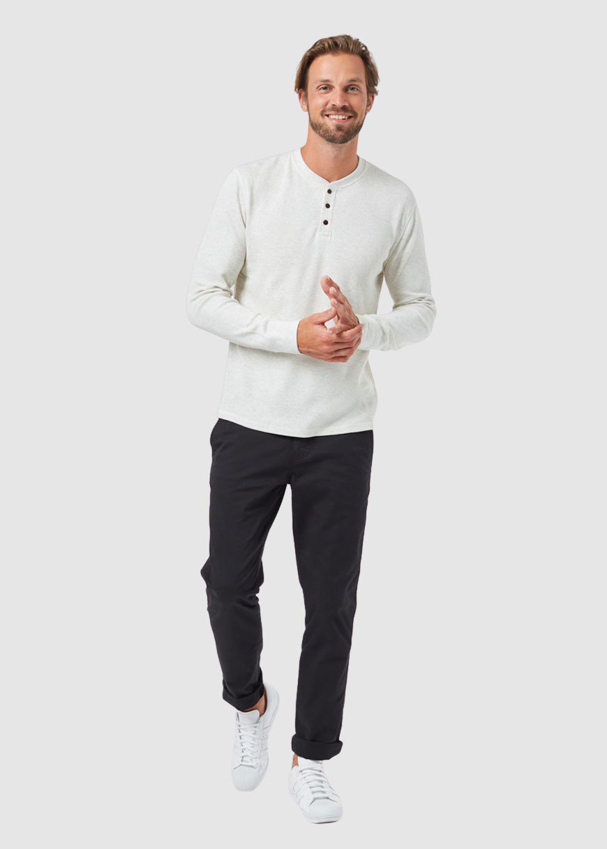 TreeWaffle Henley Longsleeve