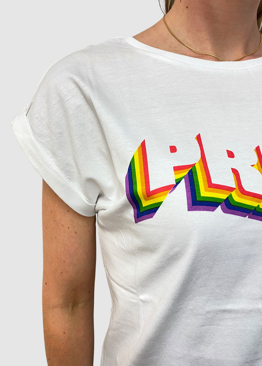 T-Shirt Visby Pride Flag