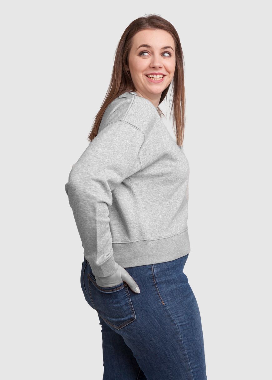 Sweater Cropped Woman