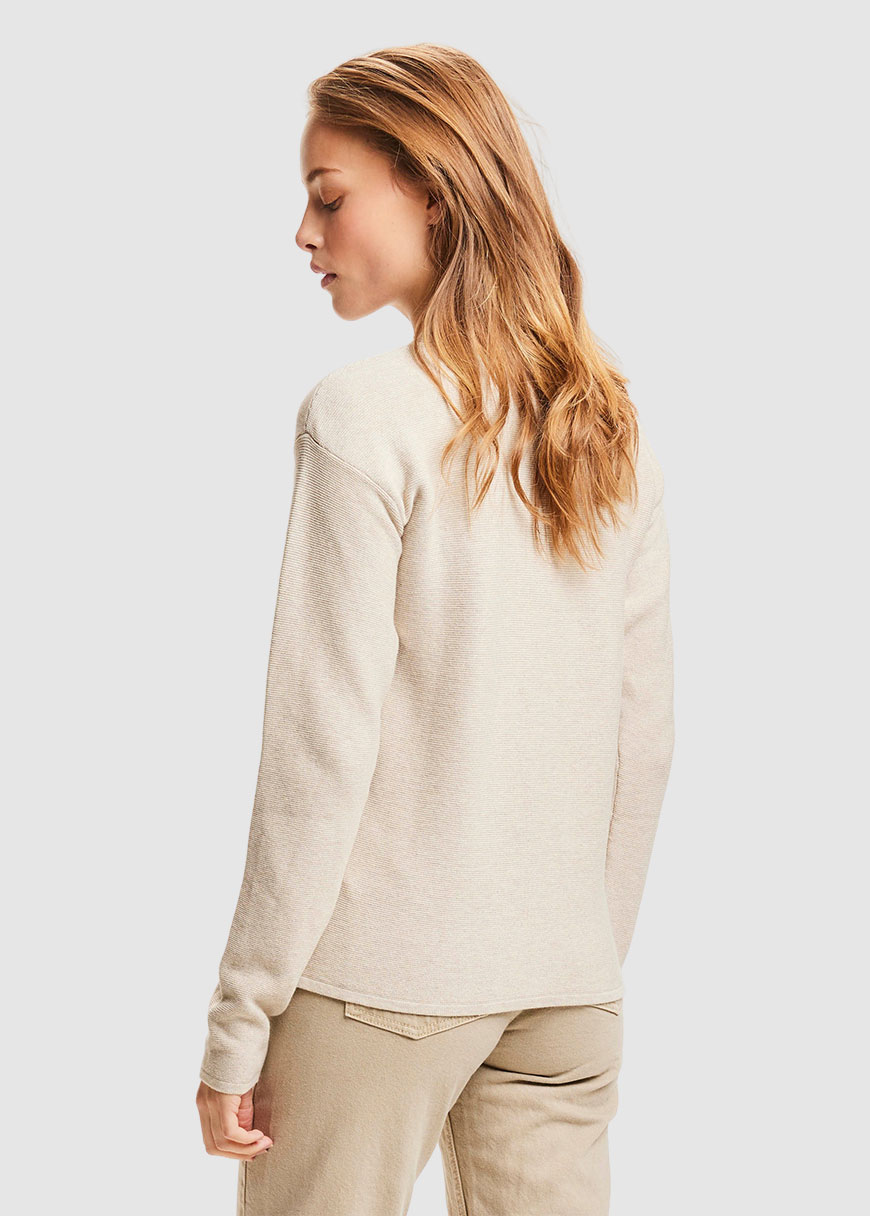 Myrthe Basic Cotton Mock Neck