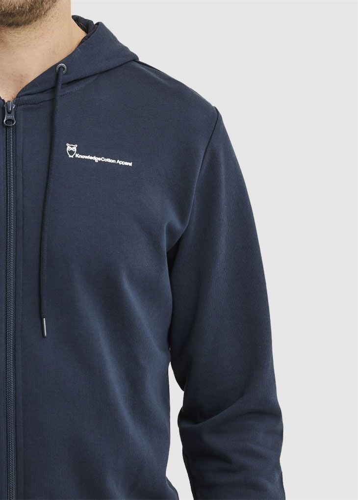 Basic Knowledge Hood Zip Sweat