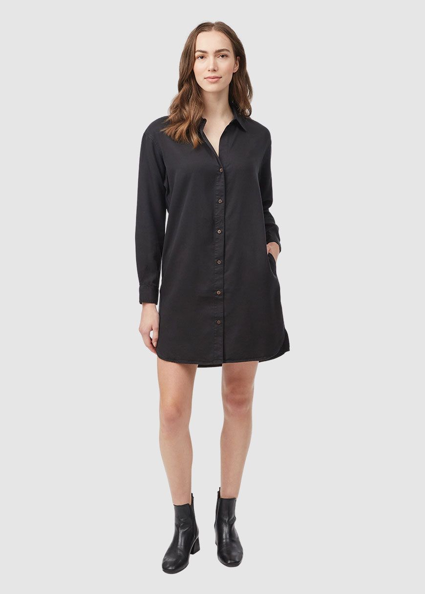 W Oversized Shirt Dress