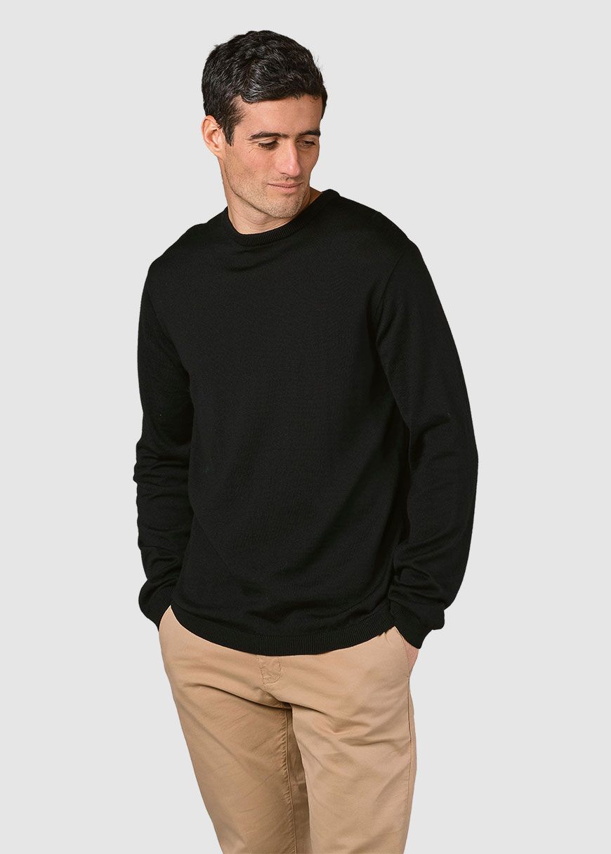 Mens Basic Merino Knit