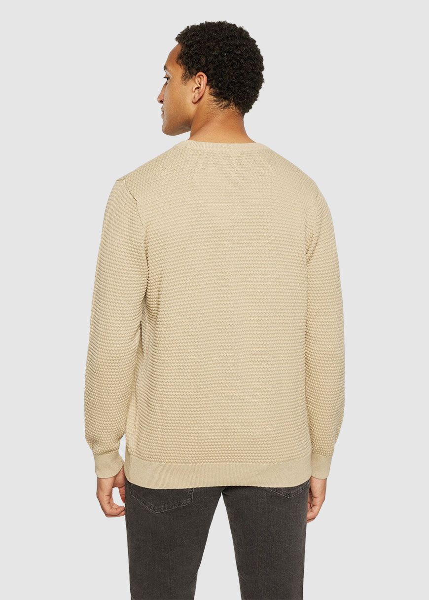 Vagn Regular Bubble Knit Crew Neck