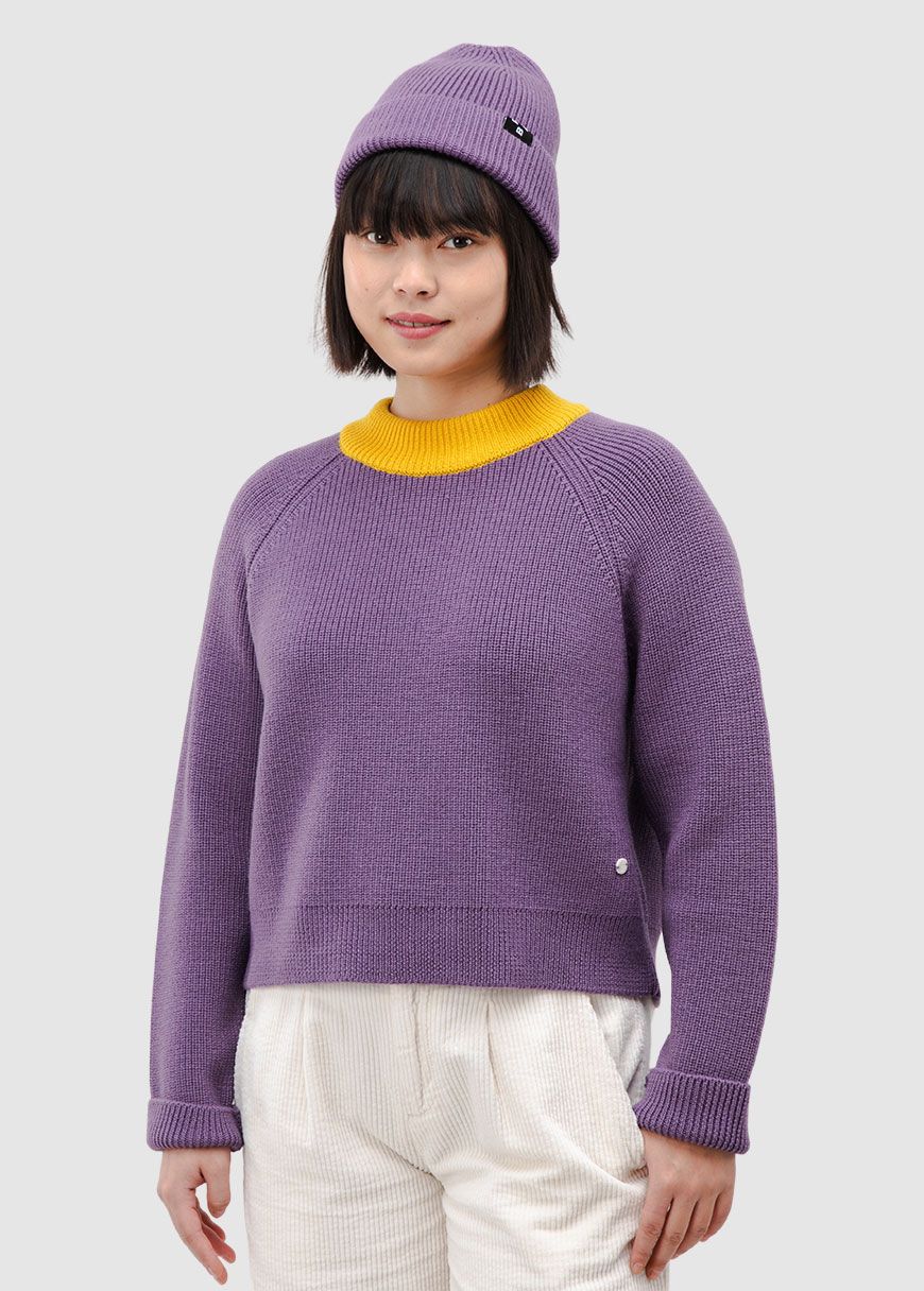 Waterfront Cropped Wool Sweater