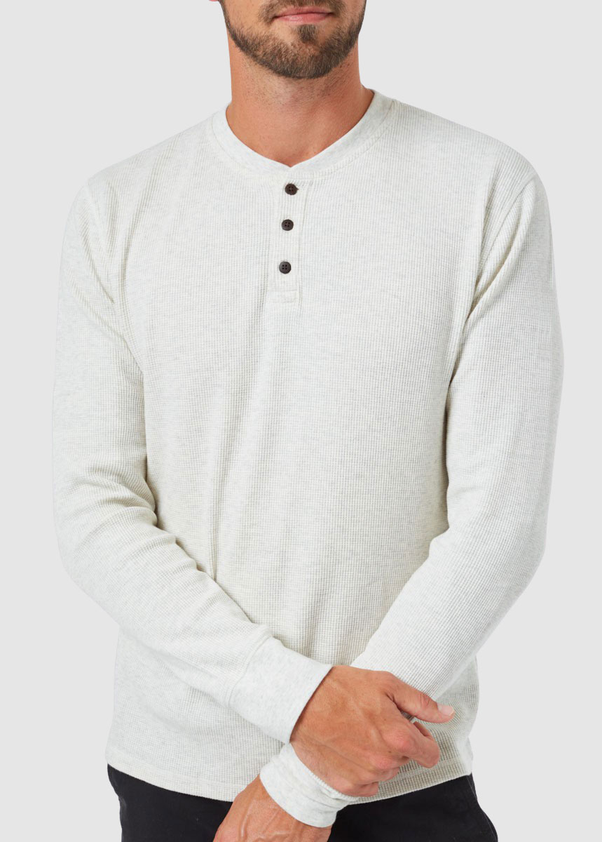 TreeWaffle Henley Longsleeve