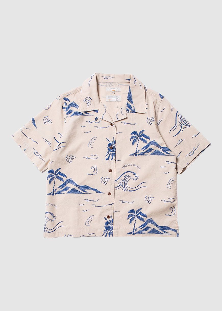 Moa Waves Hawaii Shirt