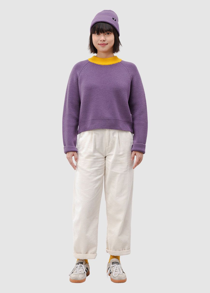 Waterfront Cropped Wool Sweater