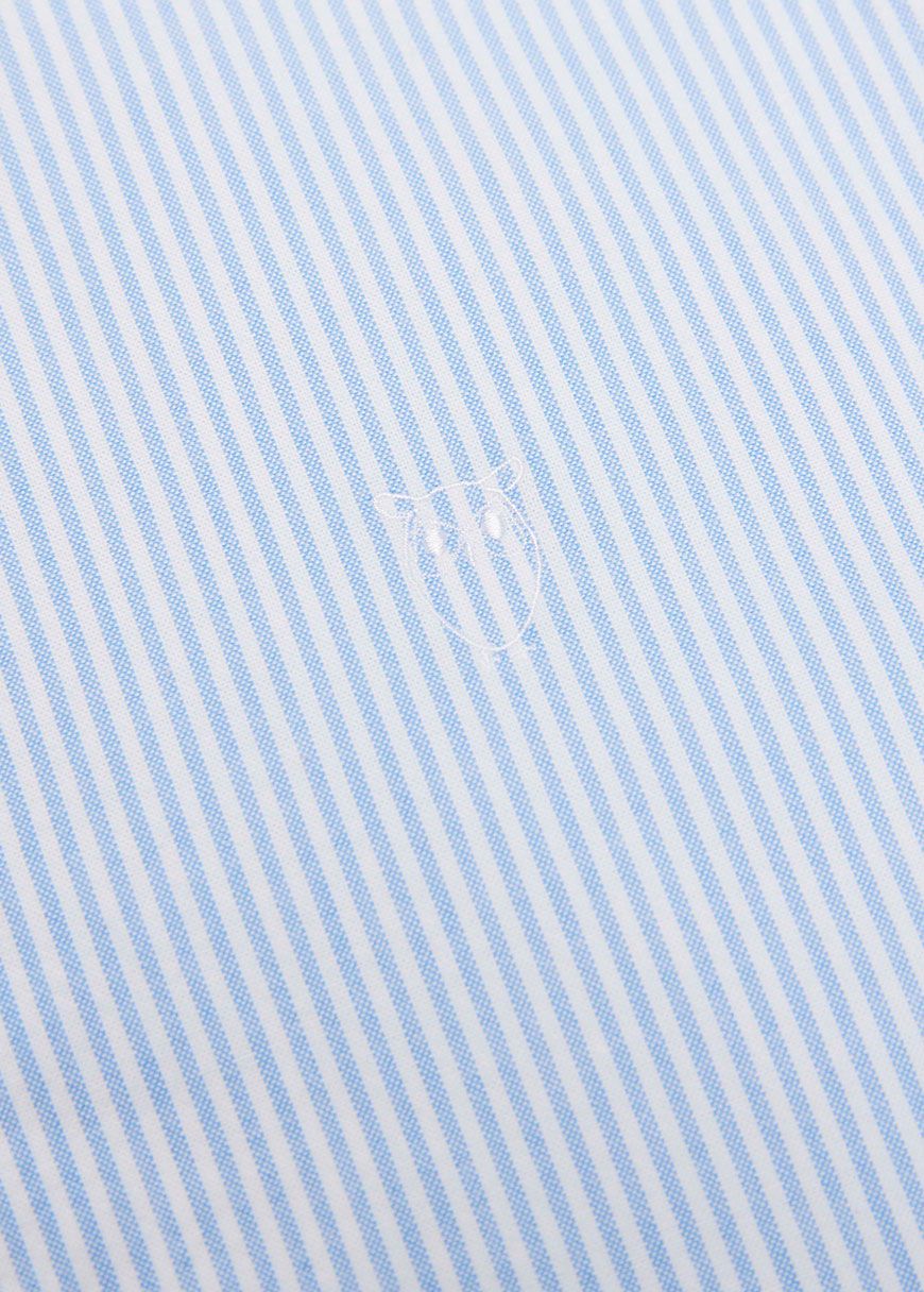 Owl Striped Oxford Custom Tailored Shirt