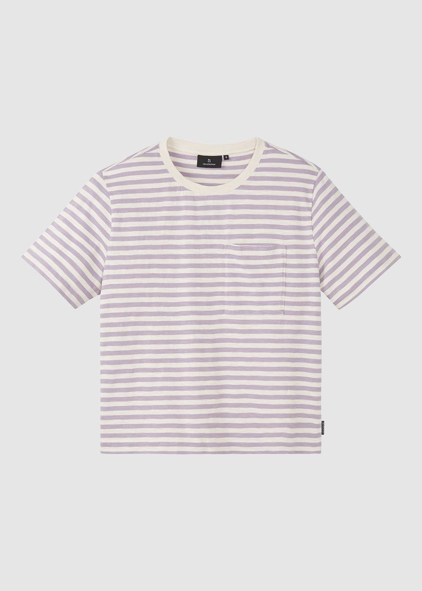 T-Shirt Waterlily Stripes