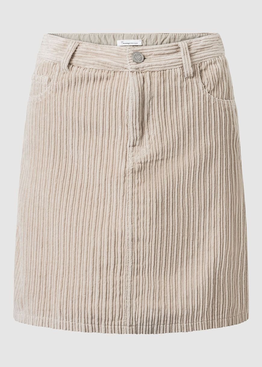 Irregular Corduroy Skirt