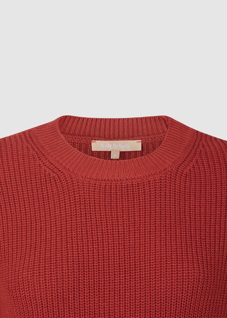 SRRose LS O-Neck Knit