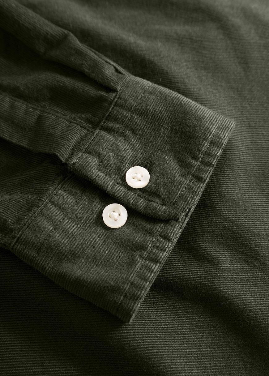 Regular Fit Corduroy Shirt