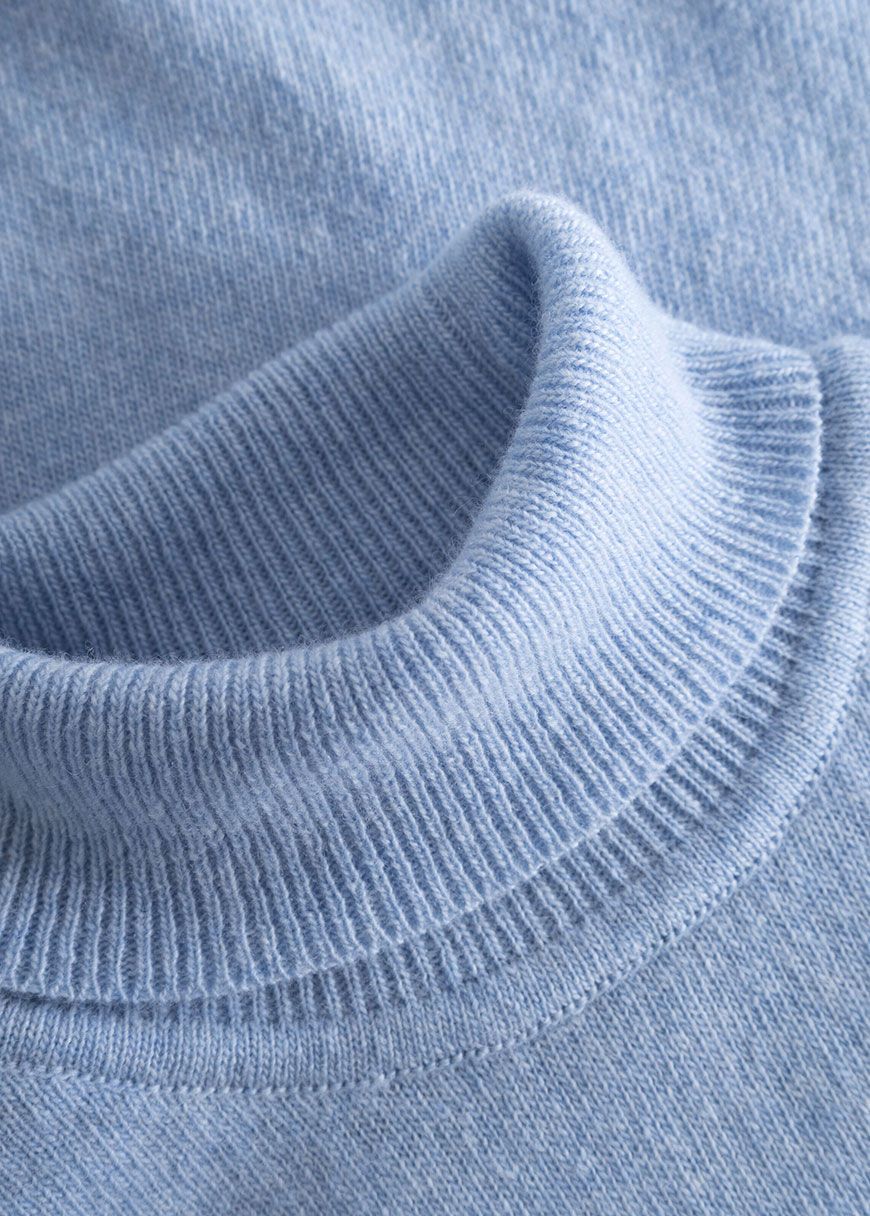 Lambswool Roll Neck