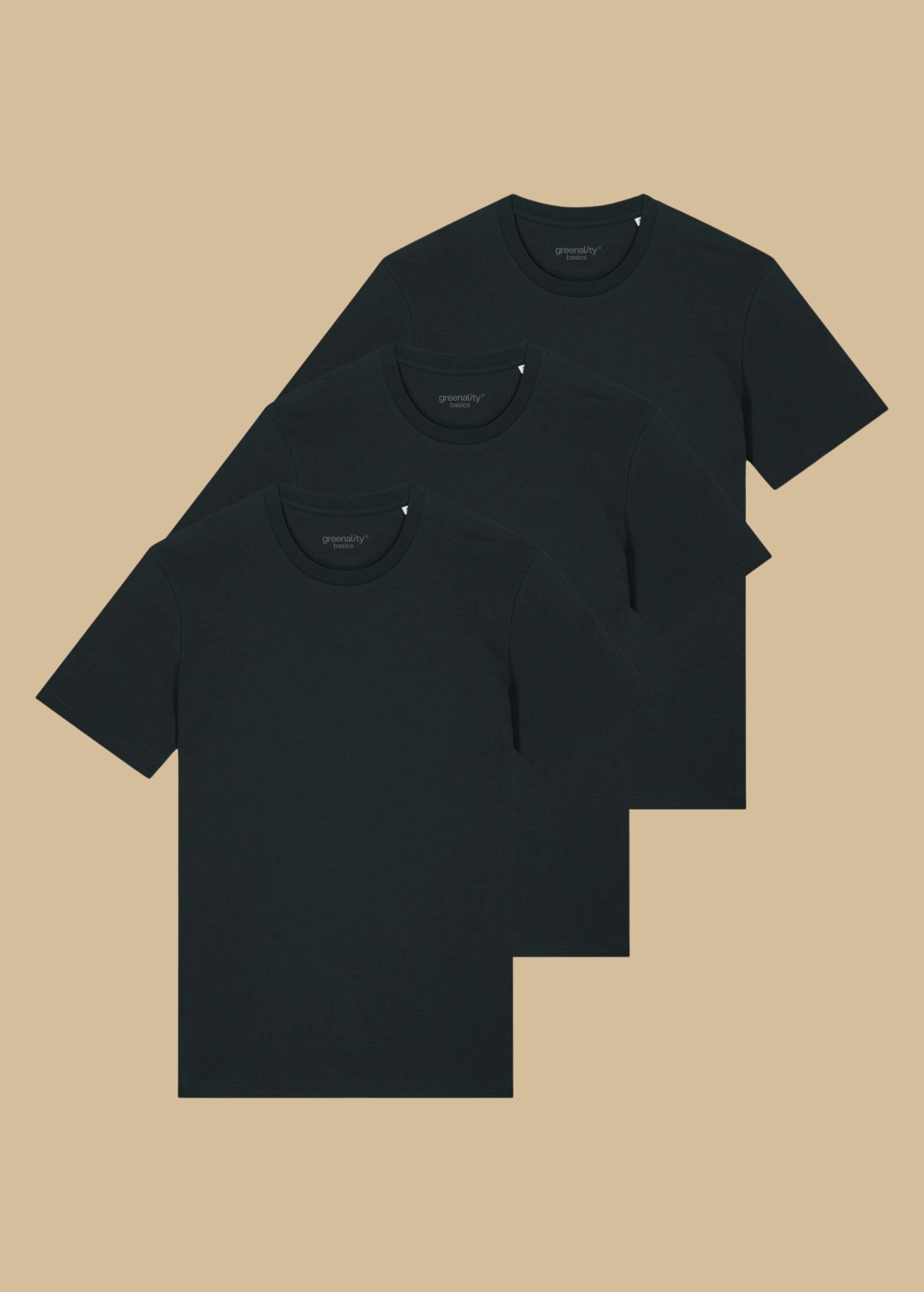 Slim Fit T-Shirt M 3er Pack