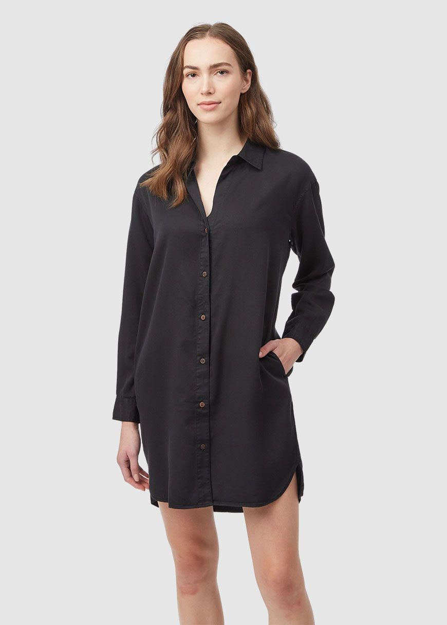 W Oversized Shirt Dress