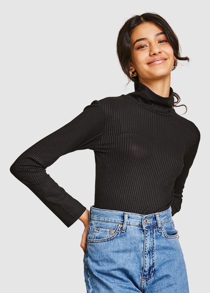 Lyocell Turtleneck Mio