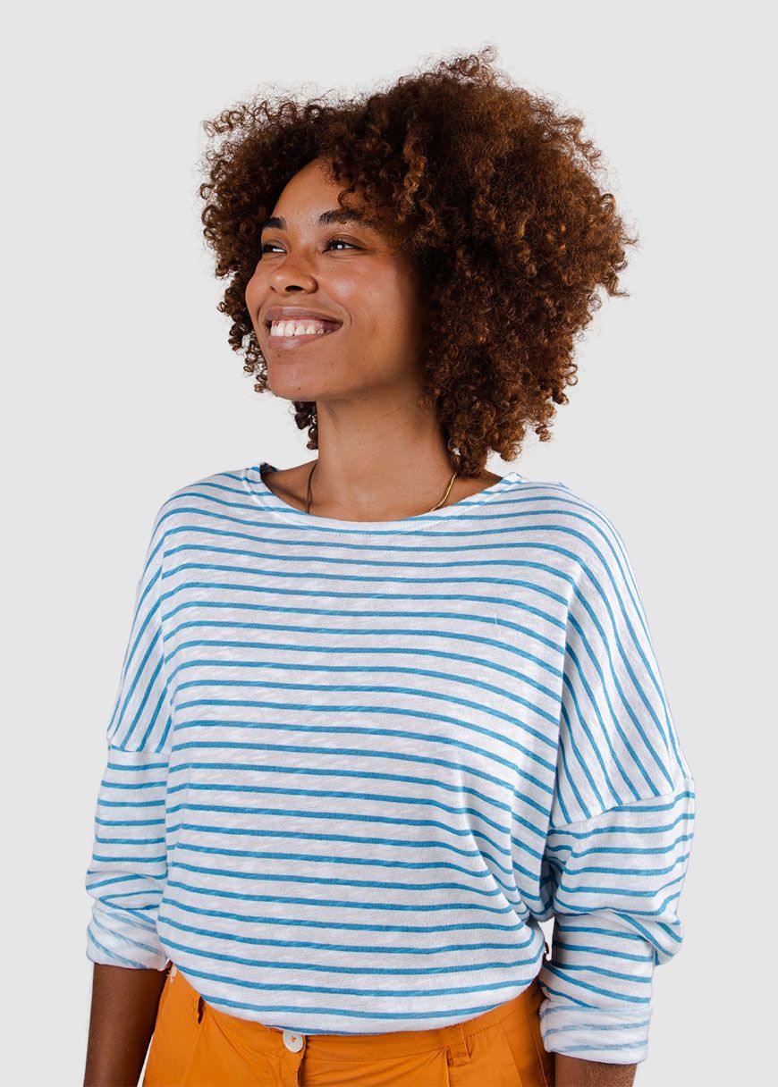 Stripes Fine Knit Sweater