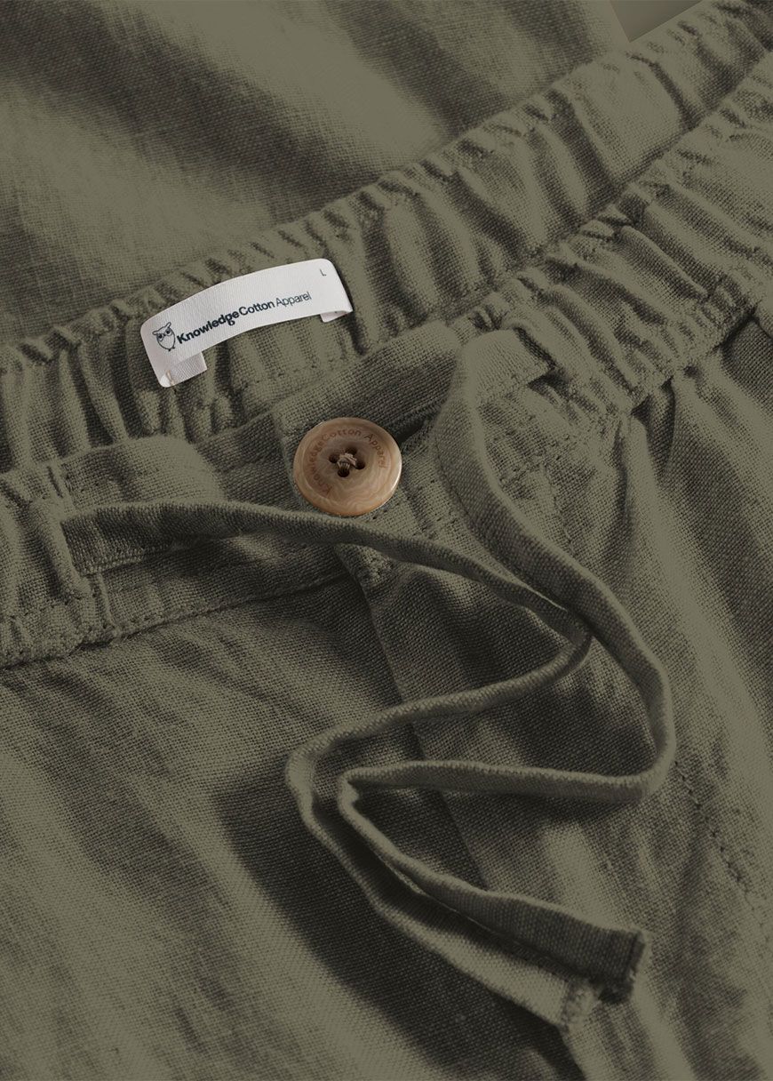 Fig Loose Linen Pant