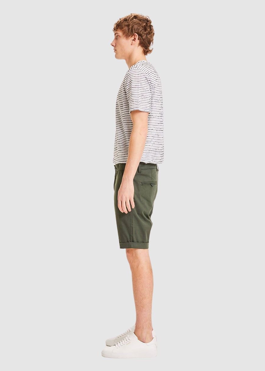 Regular Chino Poplin Shorts