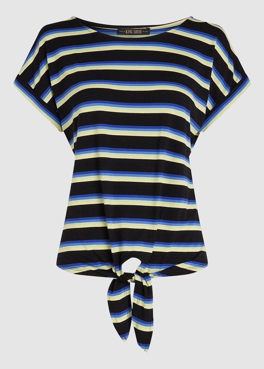 Aria Knot Top Embla Stripe