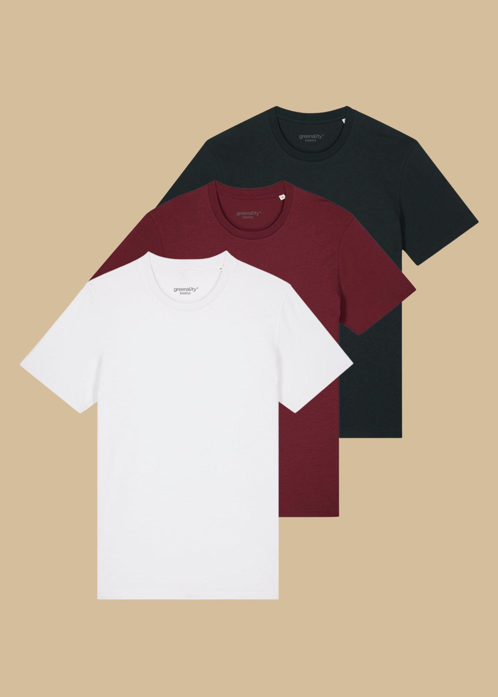 Slim Fit T-Shirt M 3er Pack