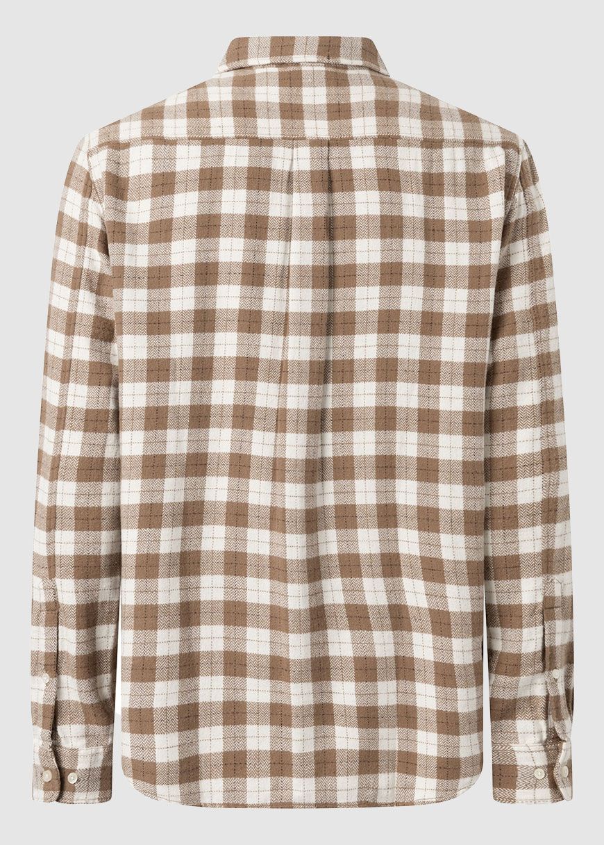 Loose Fit Checkered Shirt